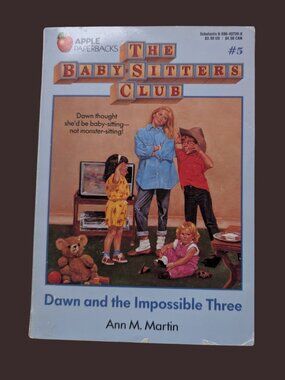 10/$25 Vintage The Baby-Sitters Club #5 Dawn and the Impossible Three